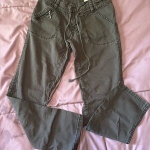 Casual Gray Cargo Pants